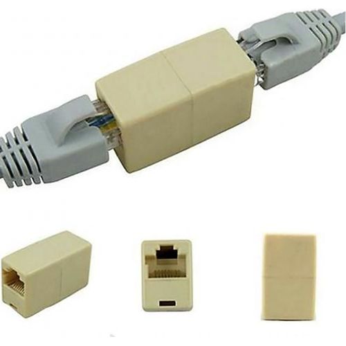 Coupleur RJ45 Femelle F/F Câble Réseau - 2